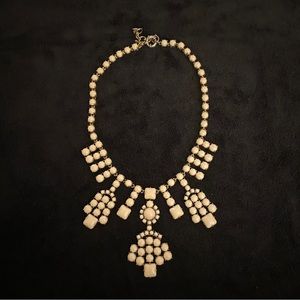 JCrew Cabochon Bib Necklace